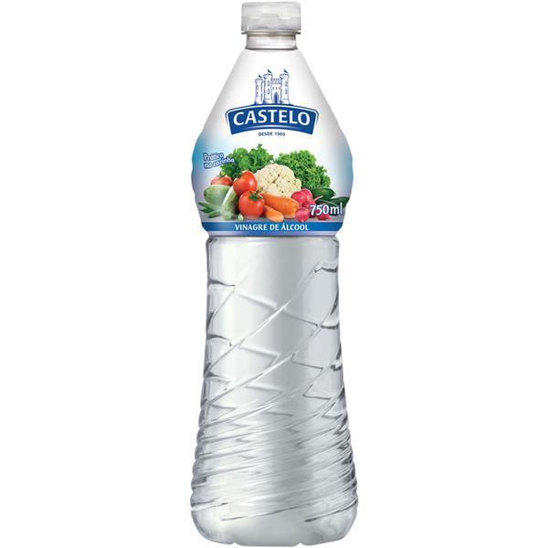 VINAGRE CASTELO 750ML ALCOOL