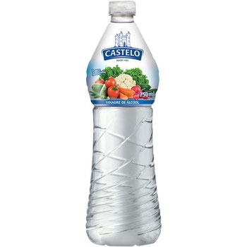 VINAGRE CASTELO 750ML ALCOOL