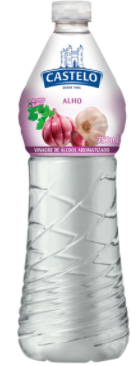 VINAGRE CASTELO 750ML ALHO