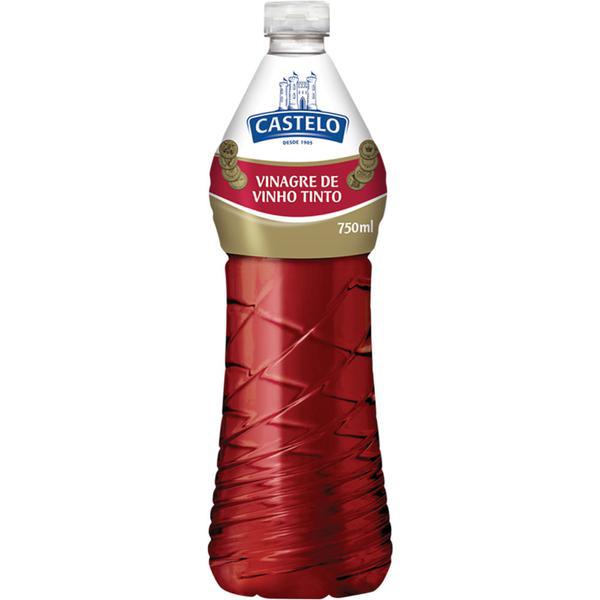 VINAGRE CASTELO 750ML VINHO TINTO