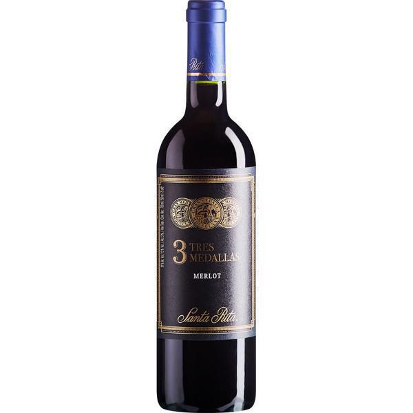 VINHO 3 MEDALLAS 750ML TINTO MERL