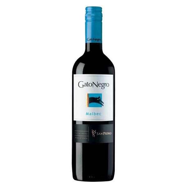 VINHO GATO NEGRO 750ML MALBEC