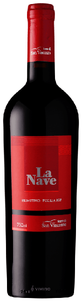 VINHO LA NAVE 750ML PRIMITIVO PUGLIA