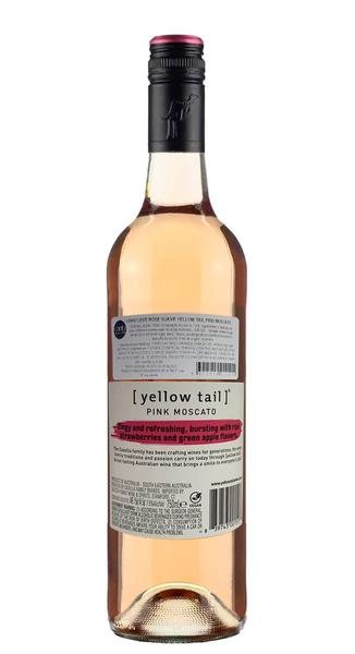 VINHO YELLOW 750ML TTO TAIL PINK MOSCATO