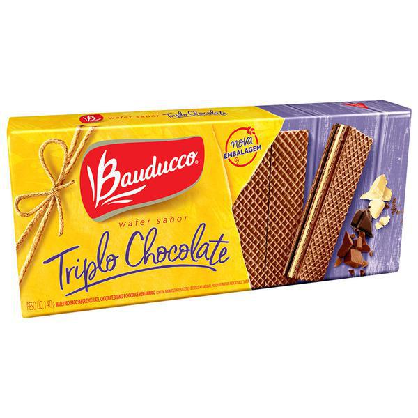 WAFFER BAUDUCCO 140G TRIP CHOC