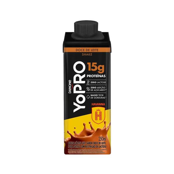 YOPRO DANONE 250ML DOCE DE LEITE HAVANNA