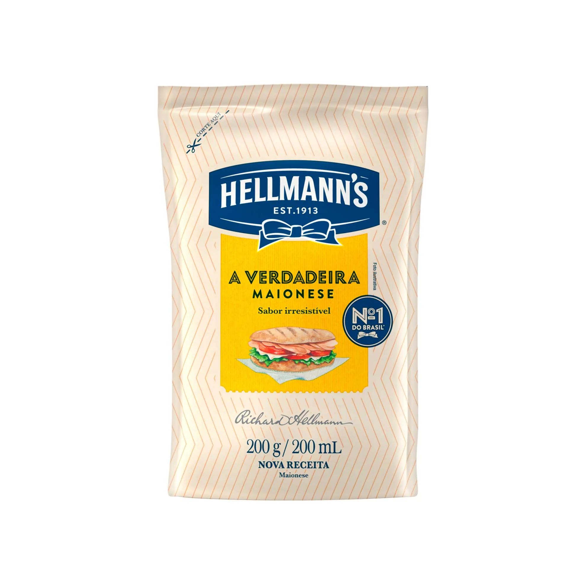 HELLMANNS MAIONESE 200G SC