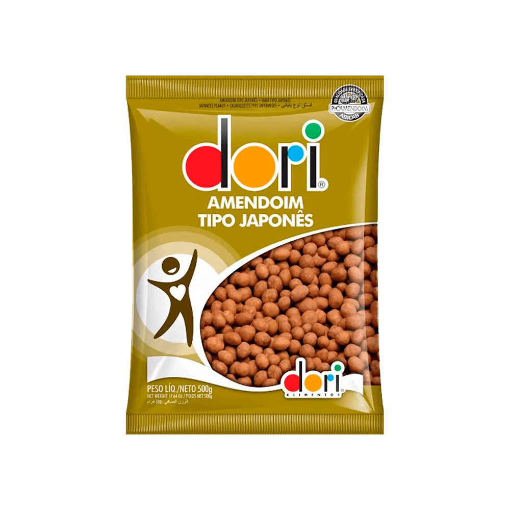 DORI AMENDOIM 500G JAPONES SALGADO
