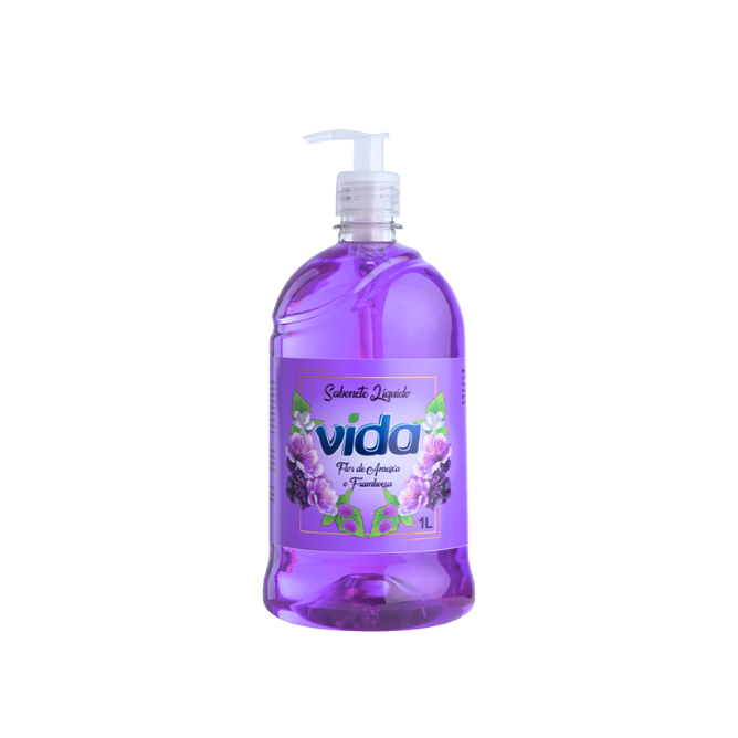 VIDA SABON.LIQ. 500ML PET.ROSAS/LAV