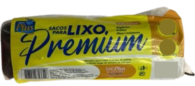 NOVA PLUS SACO LIXO ROLO 15L C/60UN