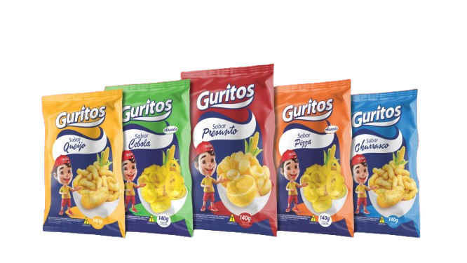 GURITOS SALG. MILHO 140G QUEIJO