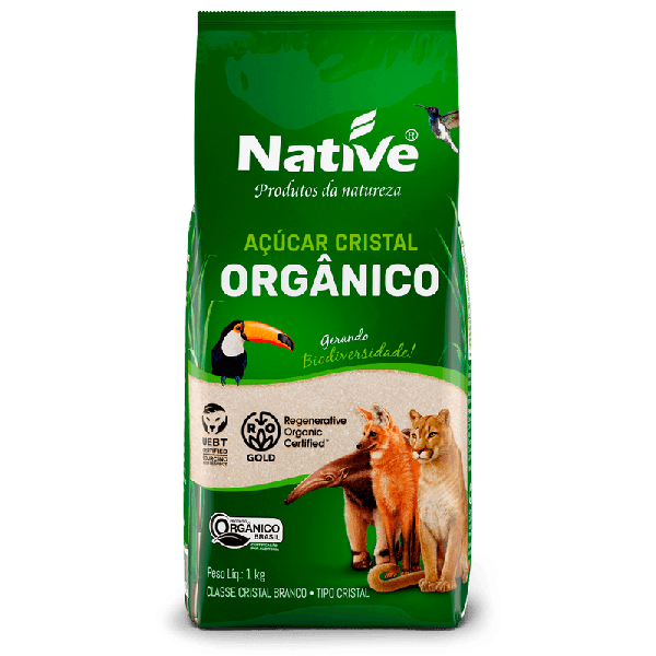 ACUCAR 1KG ORGANICO NATIVE