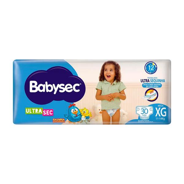 BABYSEC FRALDA.DESC XG 30UN ULT.MEG
