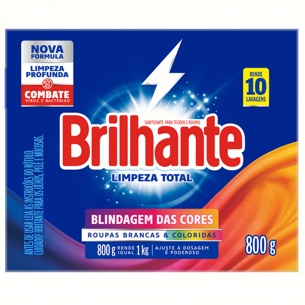 BRILHANTE LAVA RPA 800G CX LIMP TOT