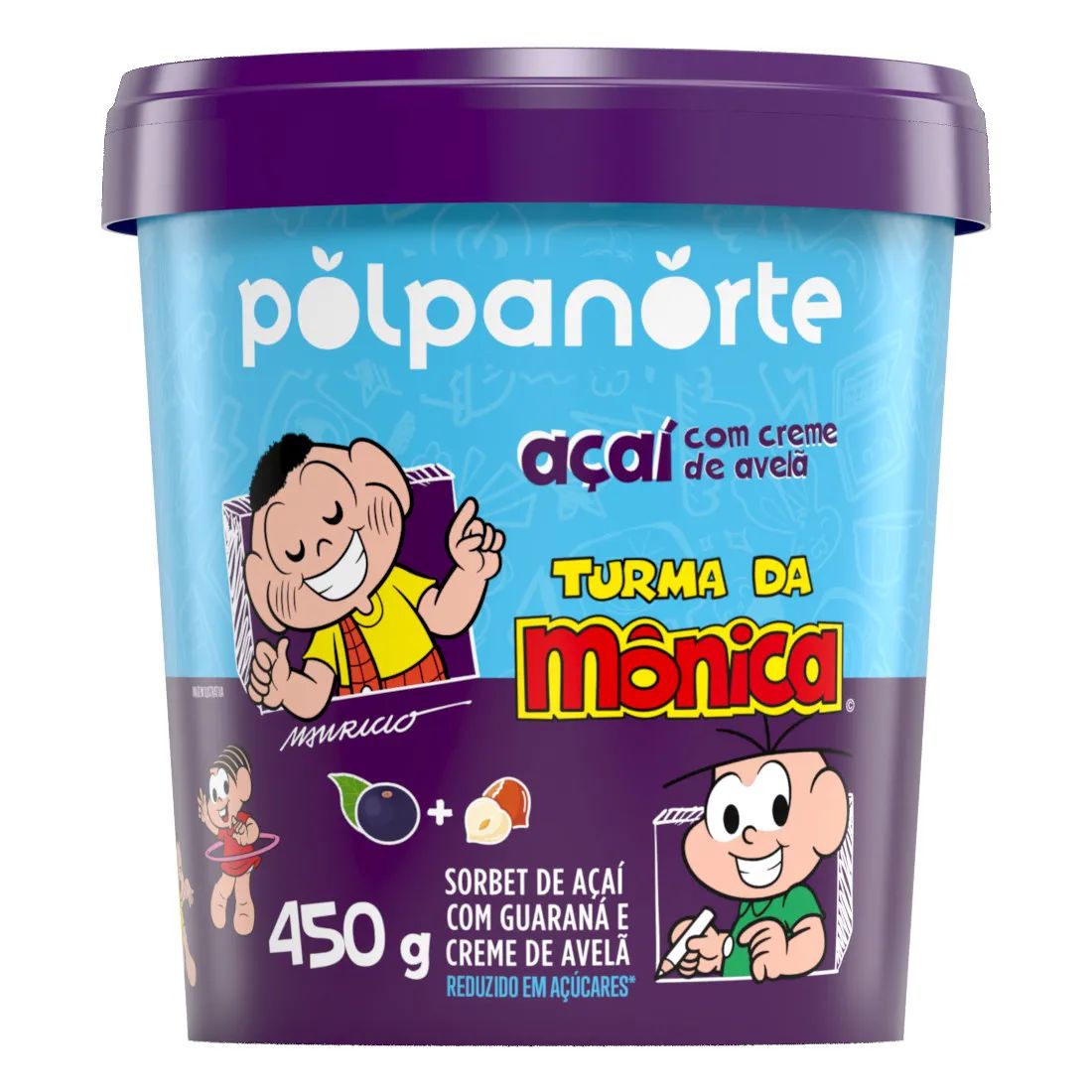 POLPA NORTE 450G ACAI C/AVEL MONICA
