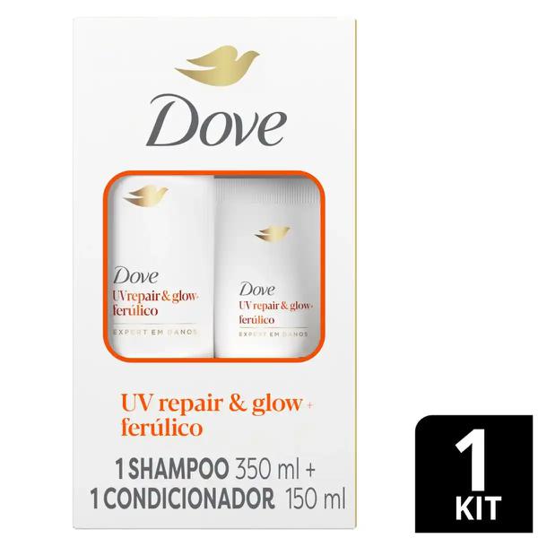 DOVE KIT SHAMO/COND 350ML UV REPAIR