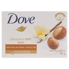 DOVE SABON.90G KARITE BAUNILHA UN