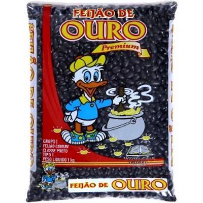 FEIJAO PTO.1KG OURO PREMIUM