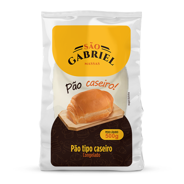 PAO CASEIRO CONGEL SAO GABRIEL 500G