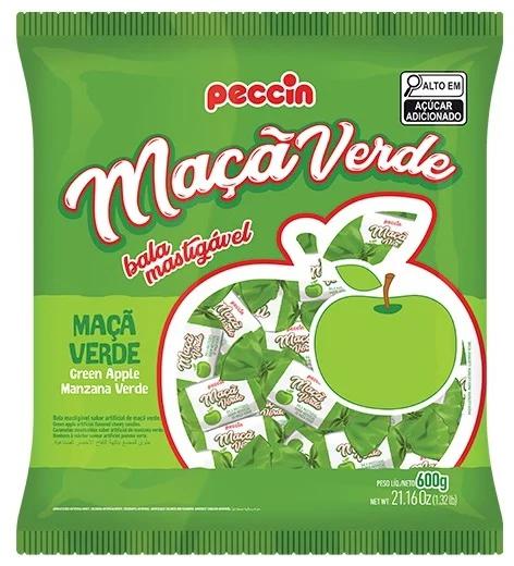 PECCIN BALA 600G MACA VERDE