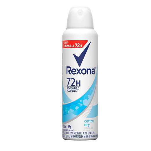 REXONA DESOD AR 150ML COTTON DRY 72