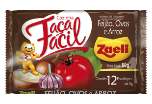 ZAELI TEMP.PO 60G FACA FACIL FEIJAO