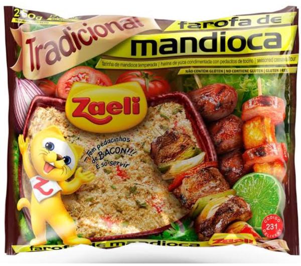 Farofa De Mandioxa Zaeli 250g