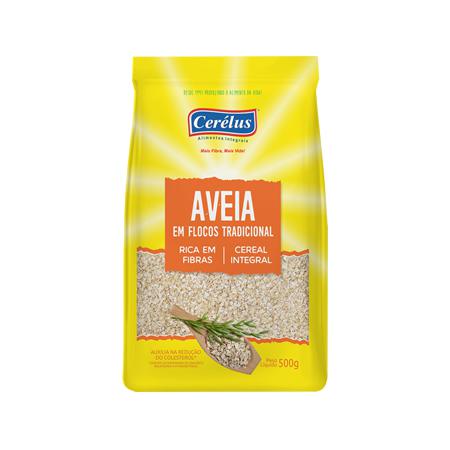 AVEIA CERELUS 500G EM FLOCOS TRADICIONAL