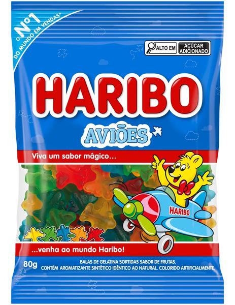 BALA HARIBO GELAT 14G MINI AVOES