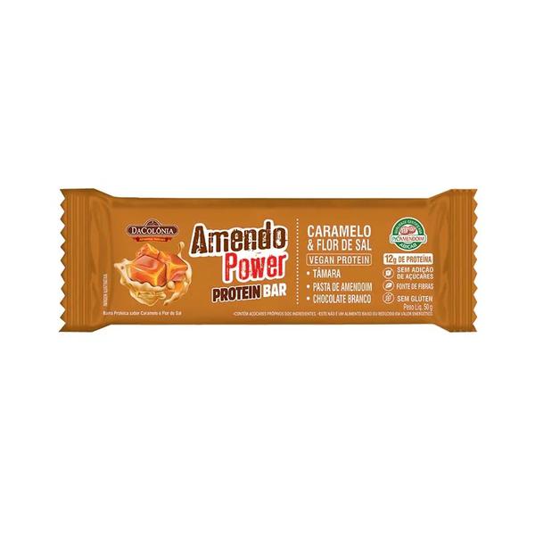 BARRA AMENDOPOWER PROTEIN 50G CARAMELO