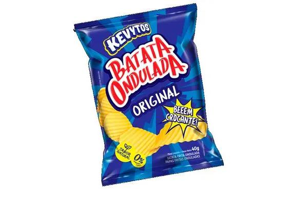 BATATA ONDULADA KEVYTOS 80G ONDULADA