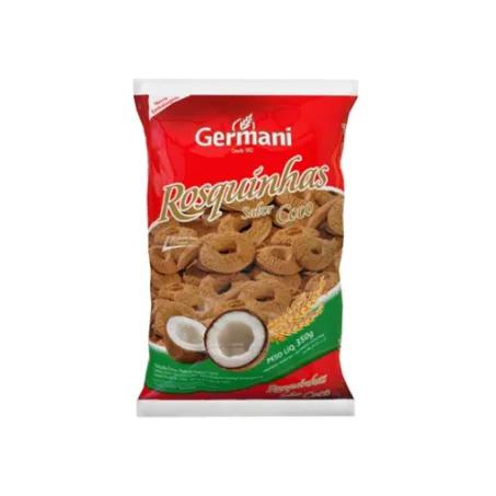 BISCOITO GERMANI 300G ROSQUINHA COCO