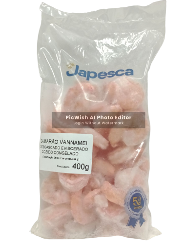CAMARAO JAPESCA 400G COZIDO VANNAMEI