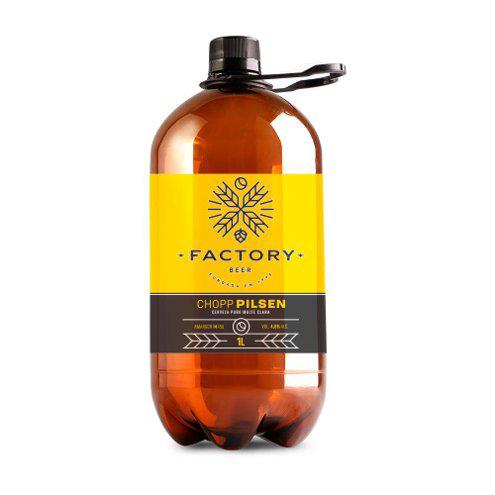 CHOPP FACTORY BEER 1L PILSEN