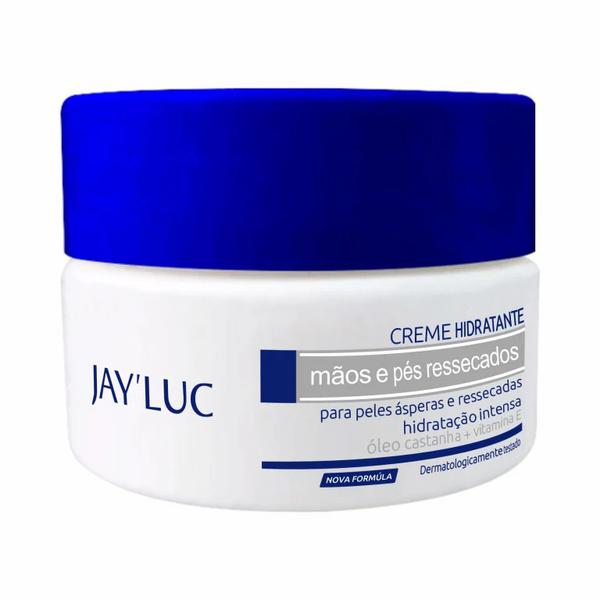 CREME HIDRAT.JAYLUC 100G MAOS E PES POTE