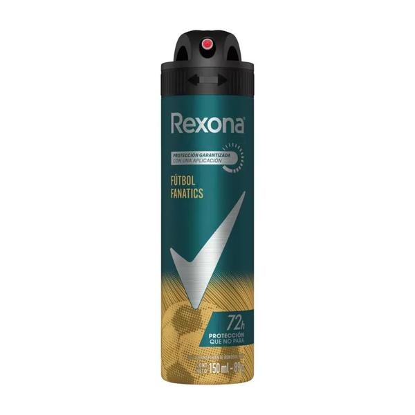 DESOD.REXONA AER M 89G FUTBOL FANATICS