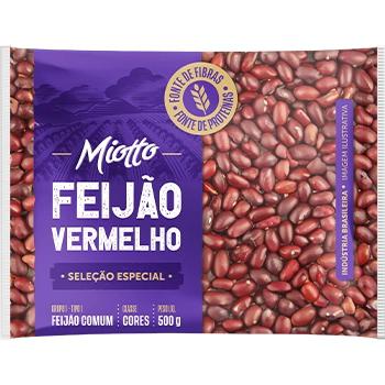 FEIJAO MIOTTO 500G VERMELHO