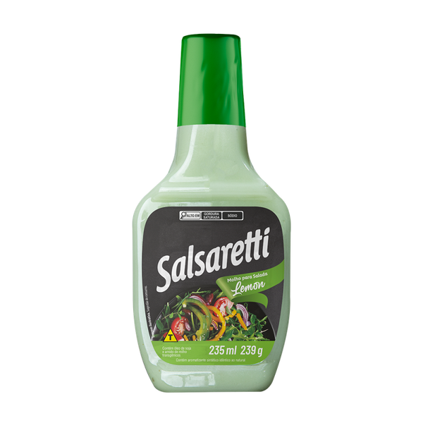 MOLHO SALSARETTI 235ML LEMON SALADA