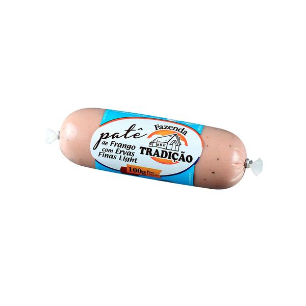 PATE FAZENDA TRADICAO 100G FRANGO ERVAS F