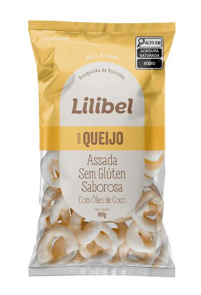 ROSQUINHA POLVILHO LILIBEL 80G QUEIJO
