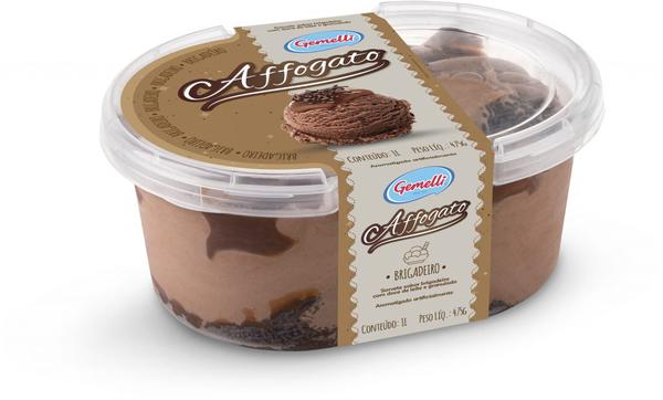 SORVETE GEMELLI 1L AFFOGATTO BRIGADEIRO