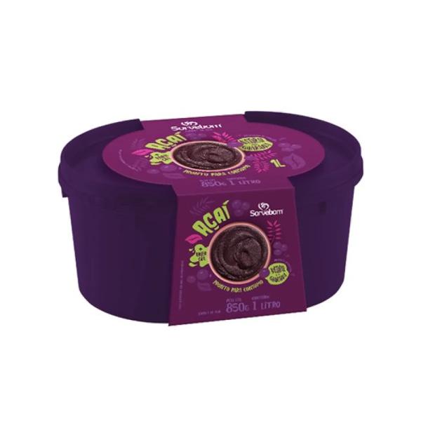 SORVETE SORVEBOM 1L  ACAI NATURAL