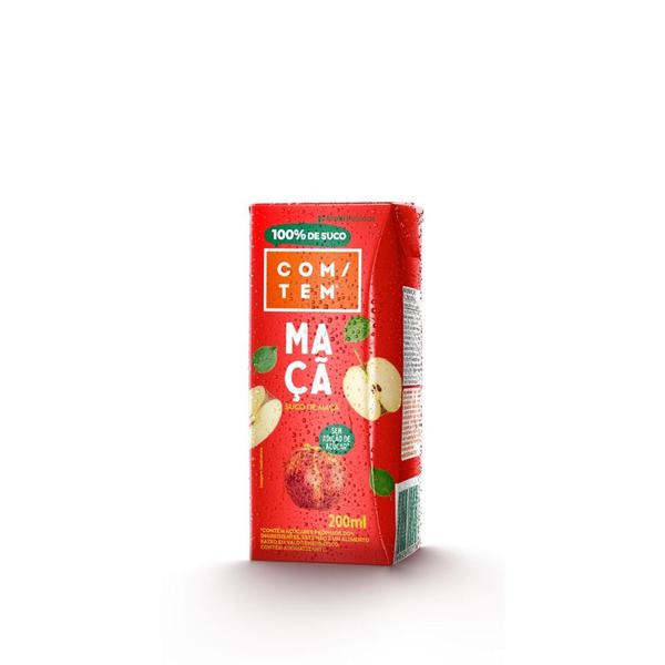 SUCO COM/TEM 200ML UVA E MACA