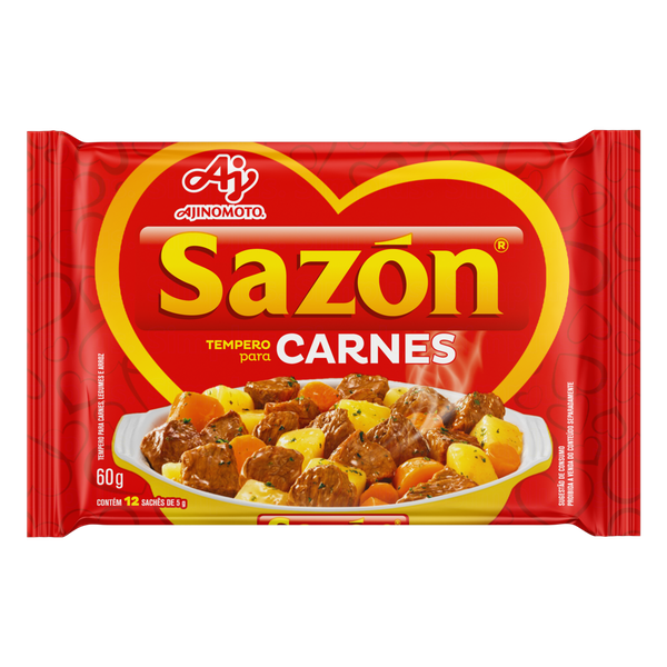 TEMPERO SAZON 60G VERMELHO