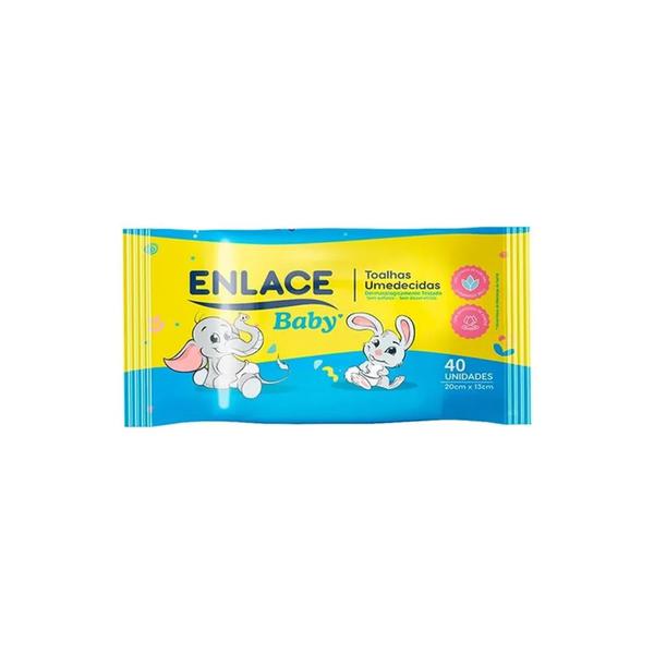 TOALHA UMED ENLACE BABY 40UN