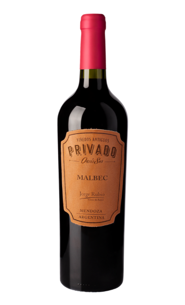 VINHO JORGE RUBIO 750ML MALBEC PRIVADO