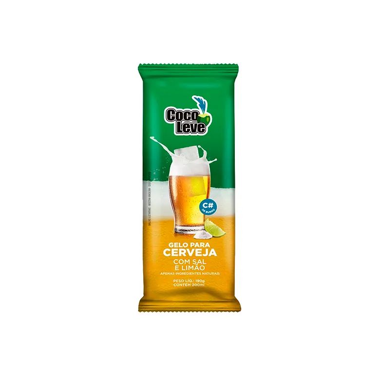 GELO SABORIZADO COCO LEVE 190G SAL E LIMAO
