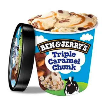 SORV BEN & JERRYS 458ML TRIPLE CARAMELO