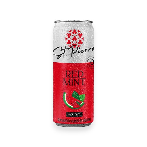 ST PIERRE 310ML RED MINT ZERO