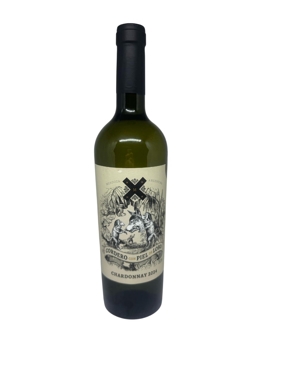 VINHO ARGENTINO CORDERO PIEL LOBO 750ML CHARDONAY